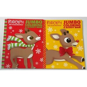 Rudolph The Red-Nosed Reindeer Jumbo Coloring &‎ Activity Books